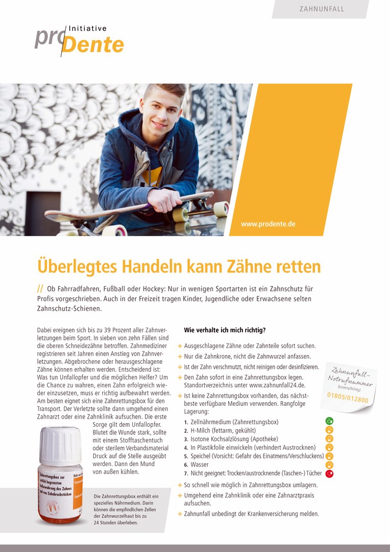 Bild Zahnunfall_Foto_proDente